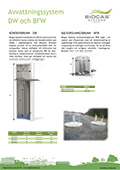 Dewatering system DW and BFW